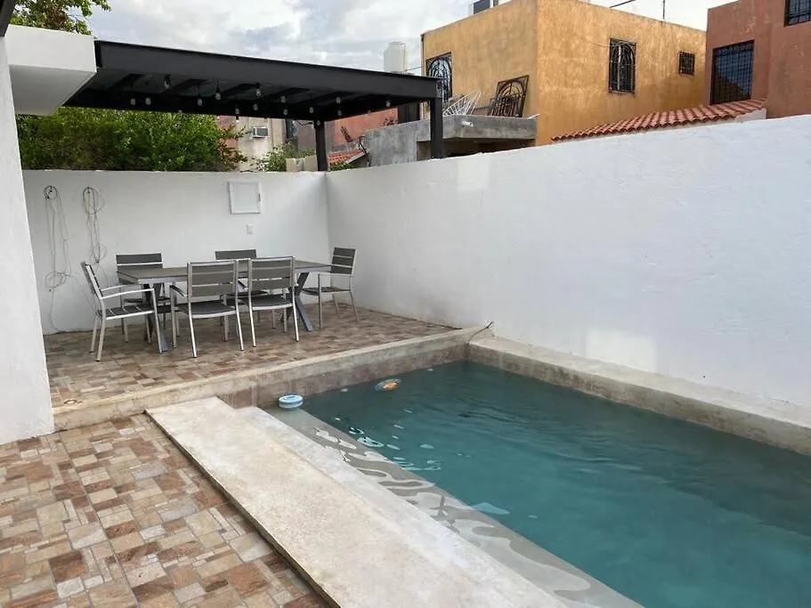 Great House Up To 9, Close To Galerias Merida! Mexico